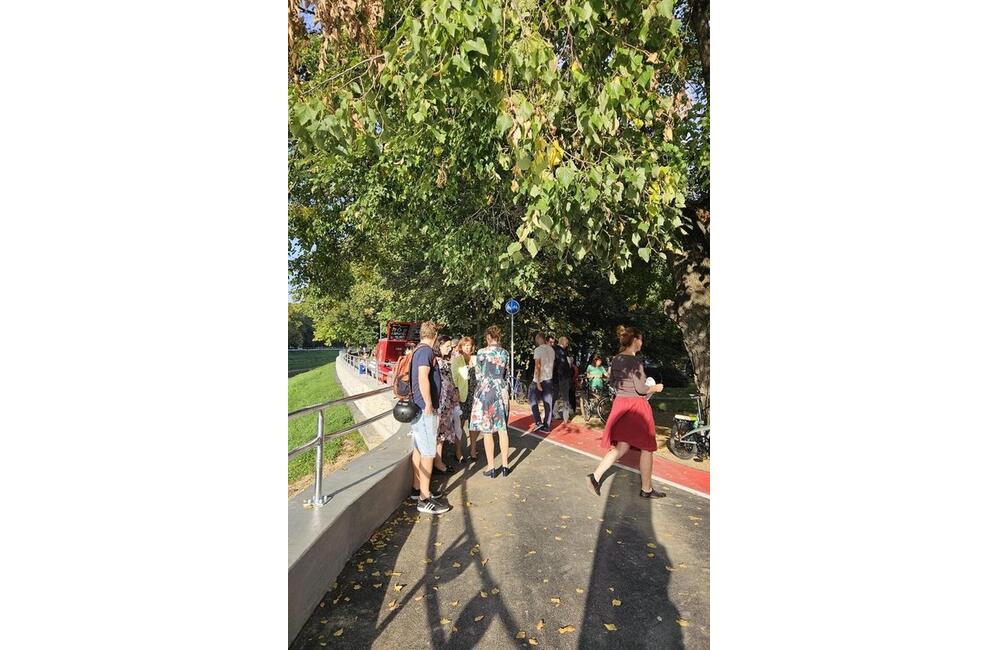 FOTO: Slávnostné otvorenie cyklopodjazdu pod Univerzitným mostom, foto 7