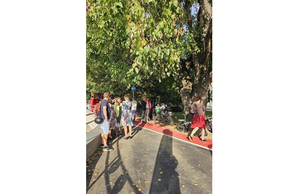 FOTO: Slávnostné otvorenie cyklopodjazdu pod Univerzitným mostom, foto 8