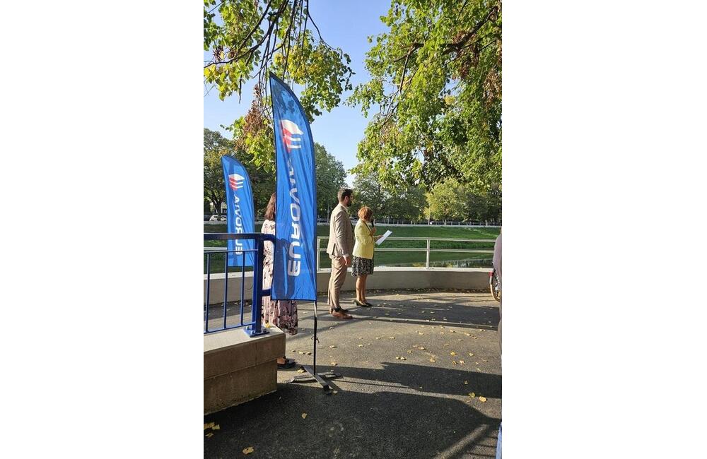 FOTO: Slávnostné otvorenie cyklopodjazdu pod Univerzitným mostom, foto 10