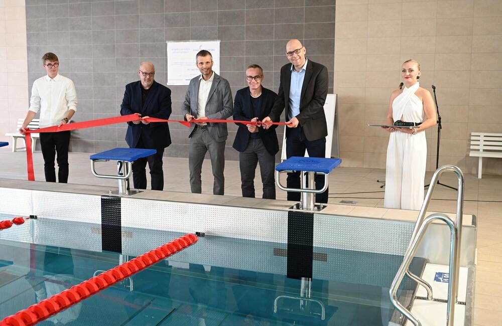 FOTO: Zrekonštruovaný bazén Slovenskej poľnohospodárskej univerzity, foto 2