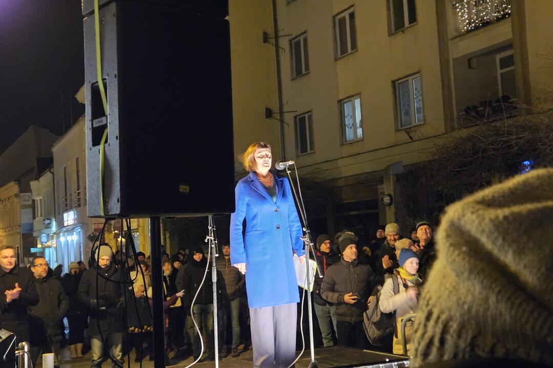 FOTO: Tretí protivládny protest "Zastavme ich" v Nitre, foto 6
