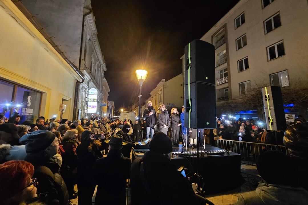 FOTO: Tretí protivládny protest "Zastavme ich" v Nitre, foto 17