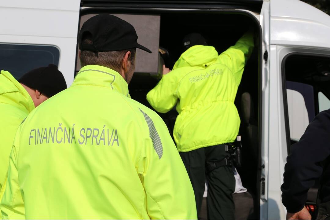 FOTO: Policajná akcia na hraniciach s Maďarskom, foto 1