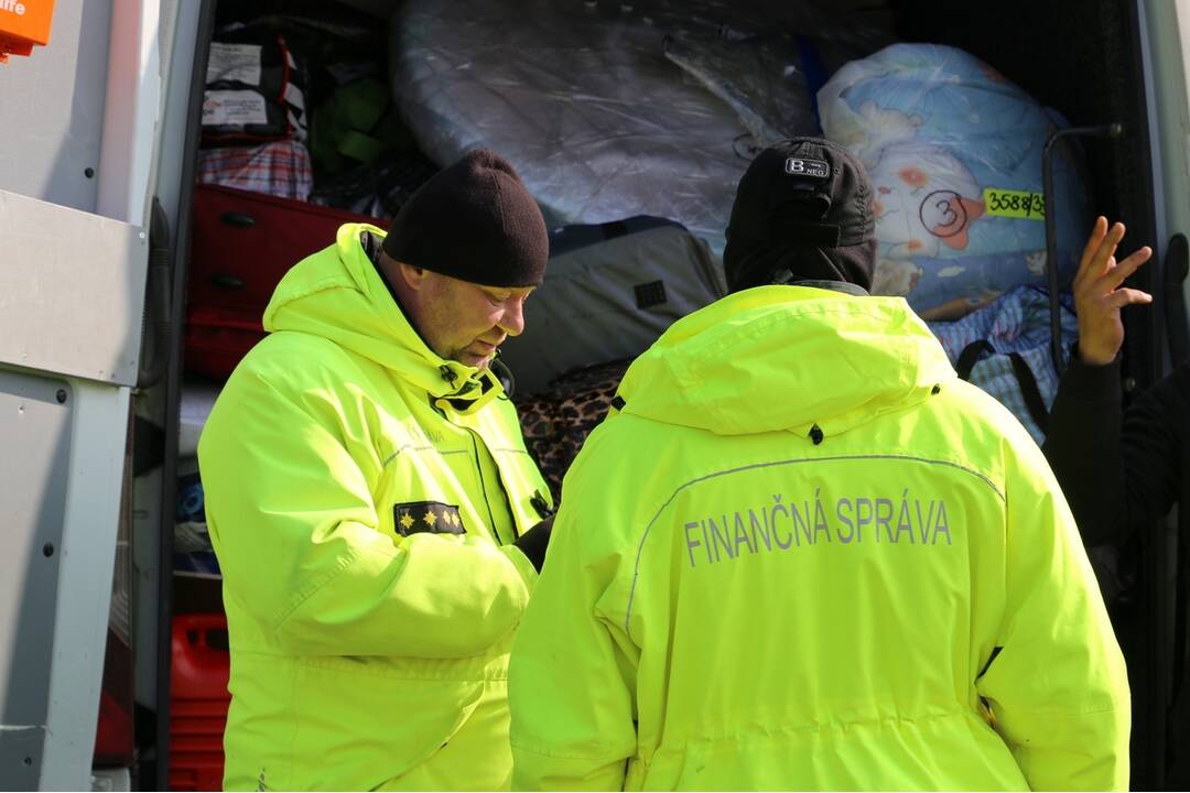 FOTO: Policajná akcia na hraniciach s Maďarskom, foto 4