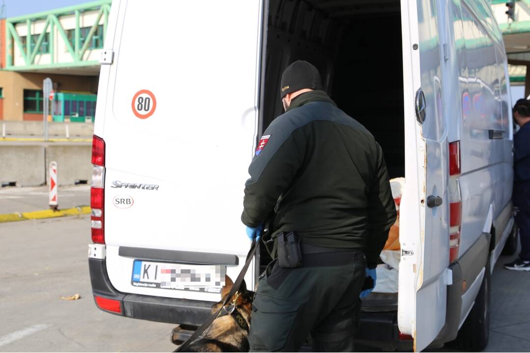 FOTO: Policajná akcia na hraniciach s Maďarskom, foto 5