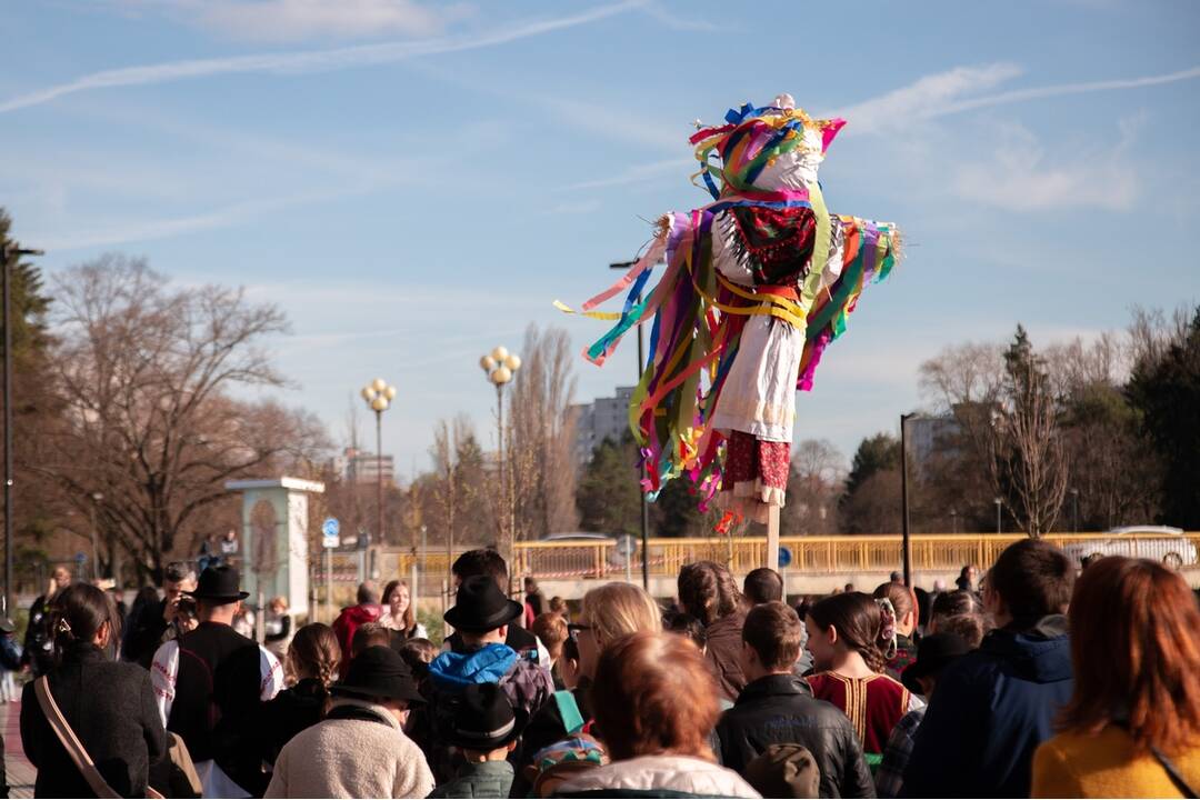 FOTO: Vynášanie Moreny v Nitre v roku 2023, foto 2