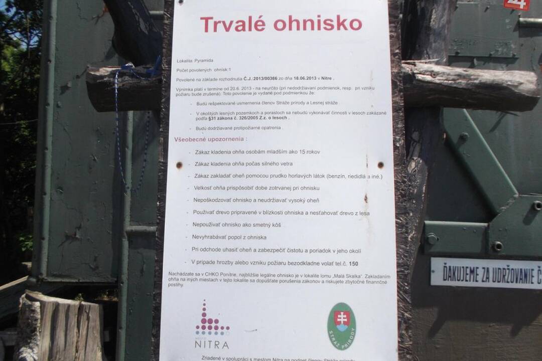 FOTO: Miesta na opekačku v Nitre, foto 6