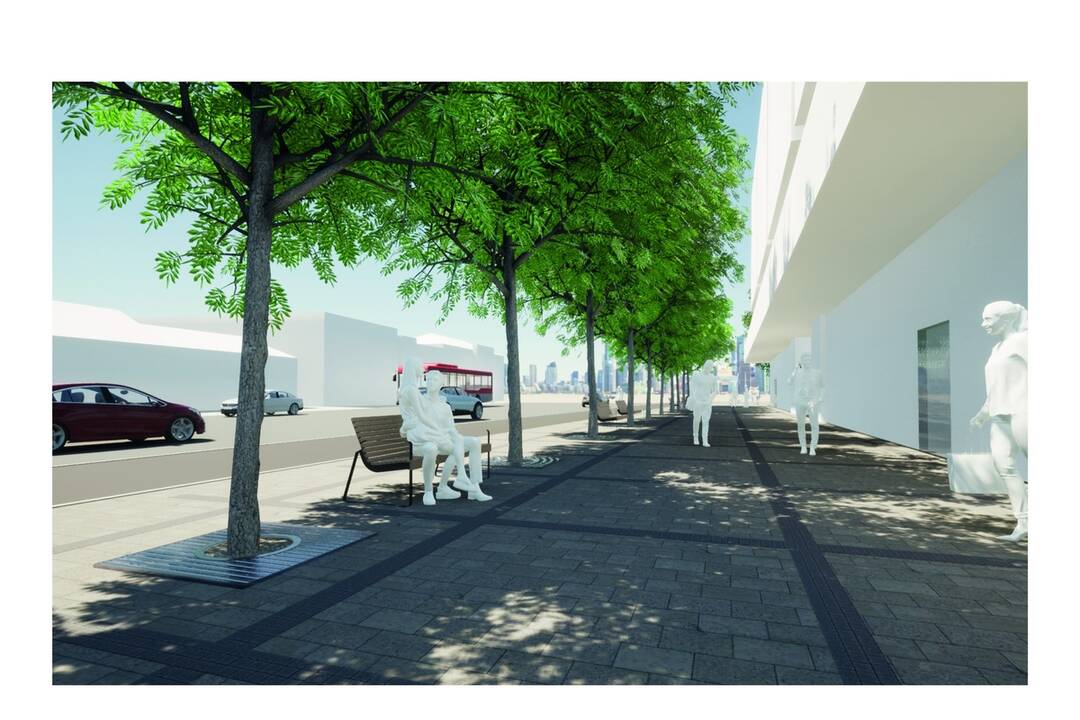 FOTO: Odštartovali práce pred bývalým Priorom v Nitre, priestor dostane novú podobu, foto 4