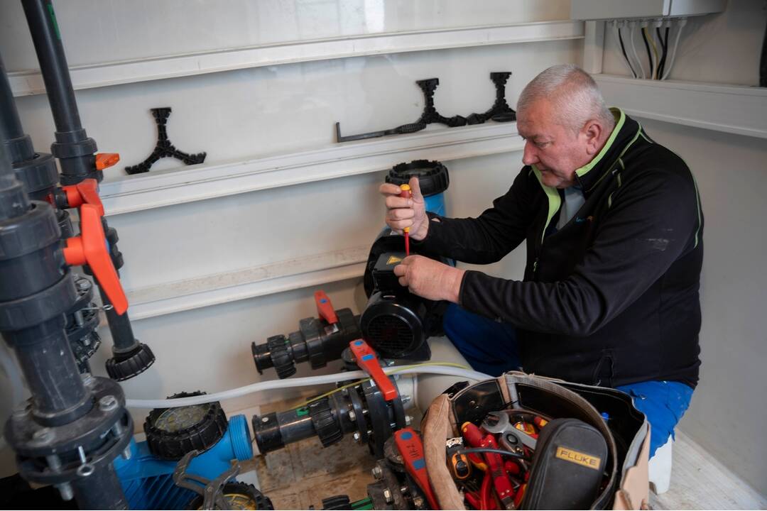 FOTO: Žabia fontána v nitrianskom Starom parku je pripravená na spustenie, foto 3