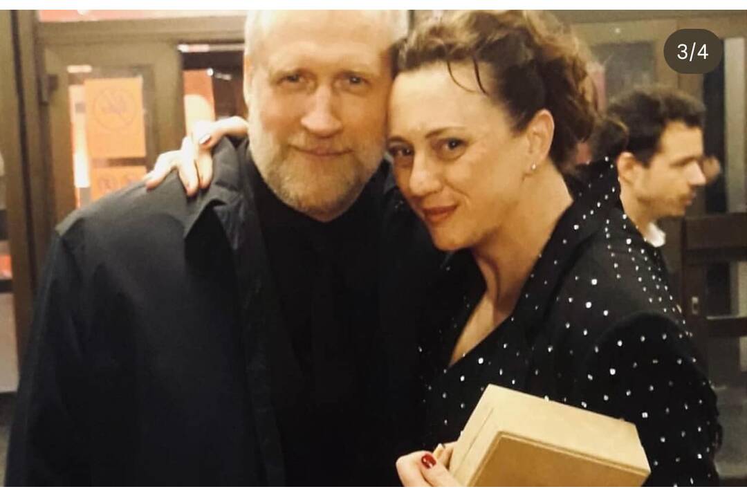 FOTO: Herečka Éva Bandor má svoju hviezdu na chodníku slávy v Komárne, foto 11