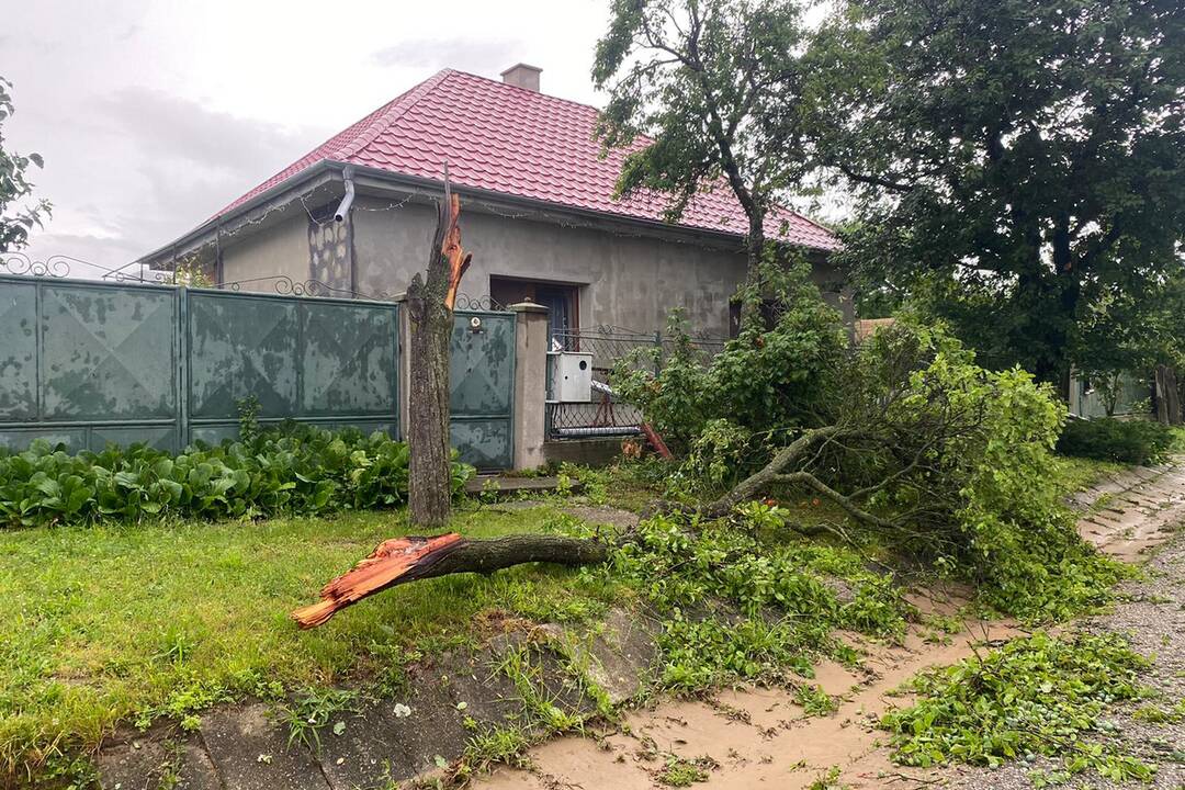 FOTO: Búrky a supercely na juhu Slovenska 9. júna 2024, foto 1