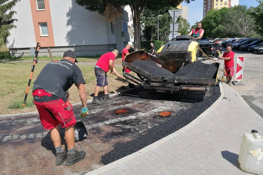 FOTO: Škultétyho ulica na Klokočine v Nitre prešla veľkou obnovou , foto 3