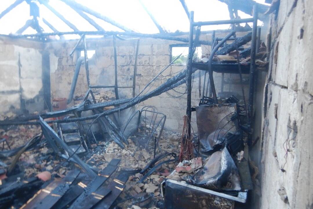 FOTO: Požiar garáže v Bátorových Kosihách , foto 2