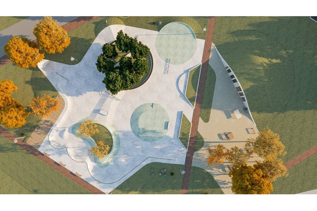 FOTO: Takto by mal vyzerať skatepark a multifunkčný areál na Chrenovej v Nitre, foto 3