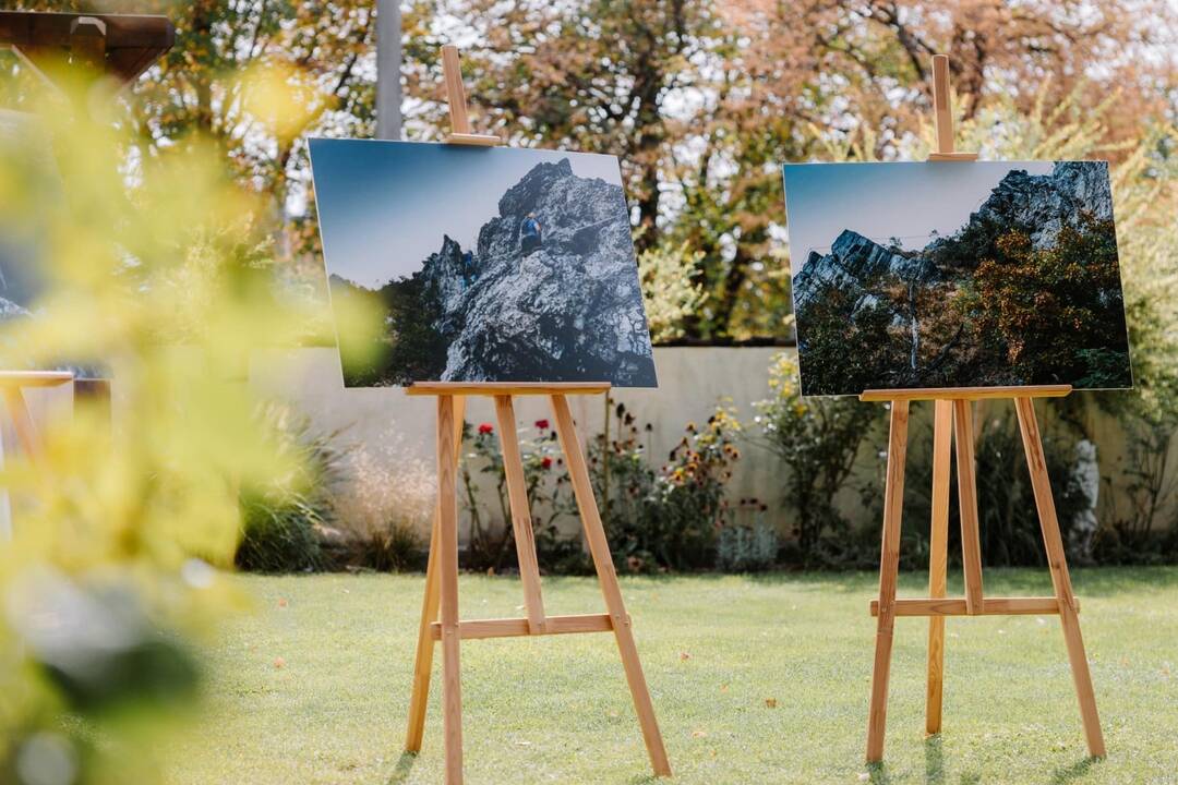 FOTO: Vylepšenú Via ferratu Zobor v Nitre otvorili s veľkou pompou, foto 2