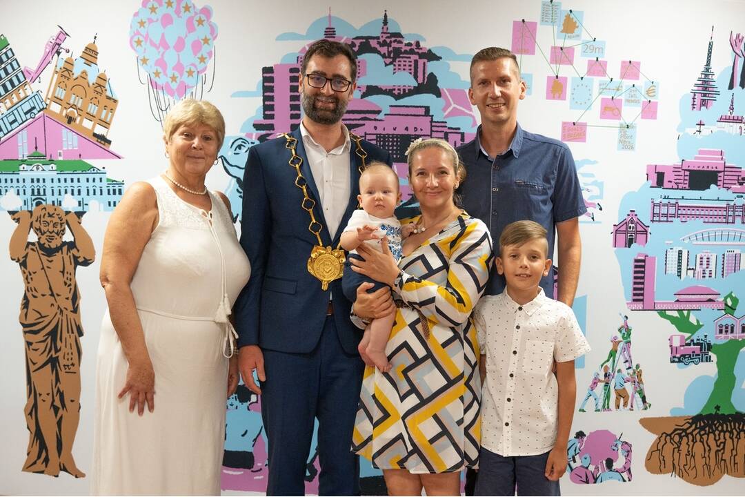 FOTO: Najmenších Nitranov privítali ceremóniou na radnici , foto 6