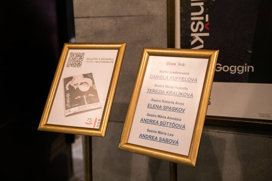 FOTO: Nezabudnuteľná premiéra muzikálu Mníšky v Divadle Andreja Bagara v Nitre, foto 6