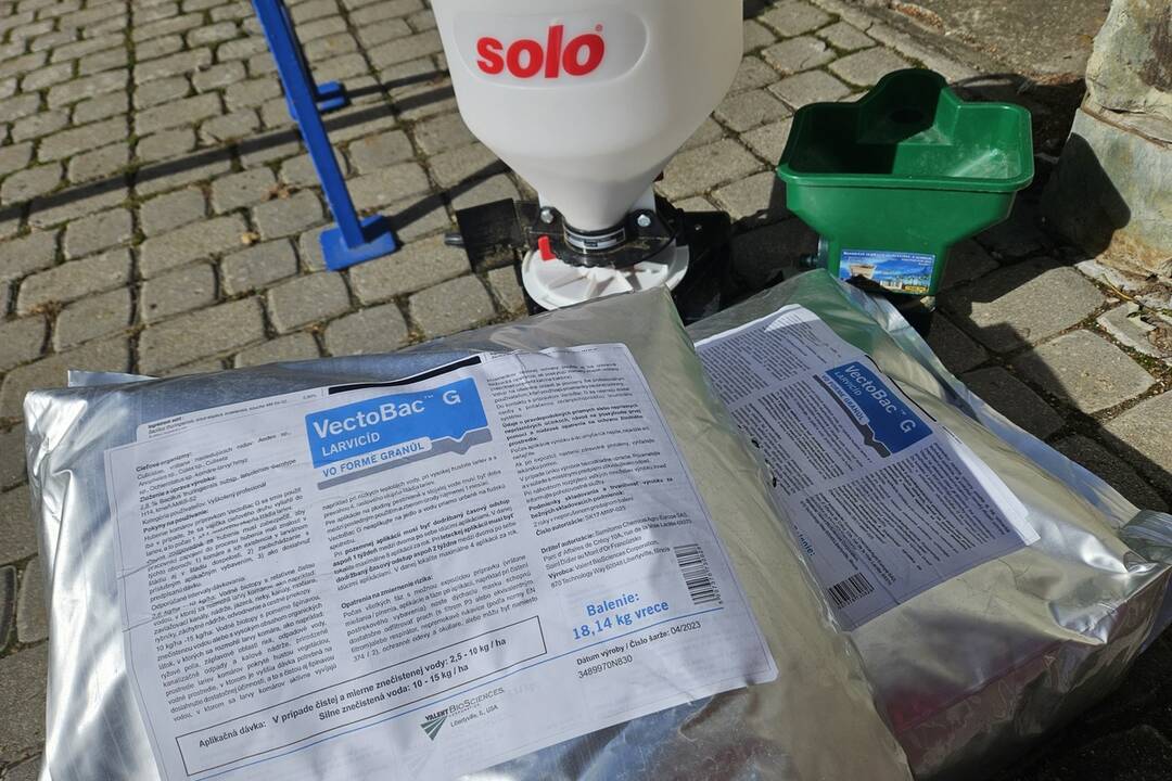 FOTO: Likvidácia komárov v Komárne, október 2024, foto 2