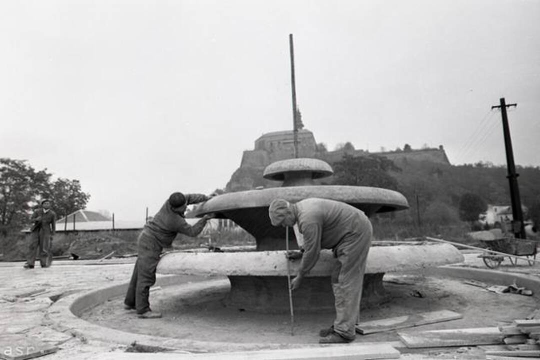 FOTO: Kúpalisko na SIhoti v roku 1932, 1958 a 1964, foto 1