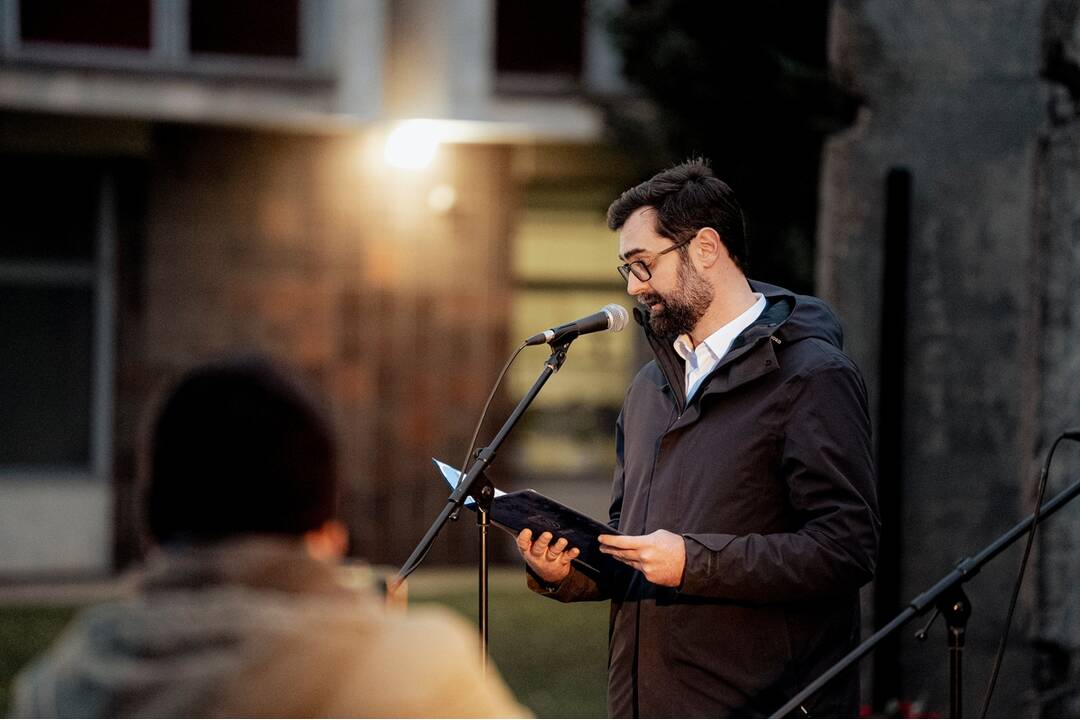FOTO: Stretnutie v Nitre pripomenulo odkaz 17. novembra a boja za slobodu, foto 1
