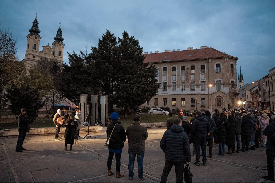 FOTO: Stretnutie v Nitre pripomenulo odkaz 17. novembra a boja za slobodu, foto 6
