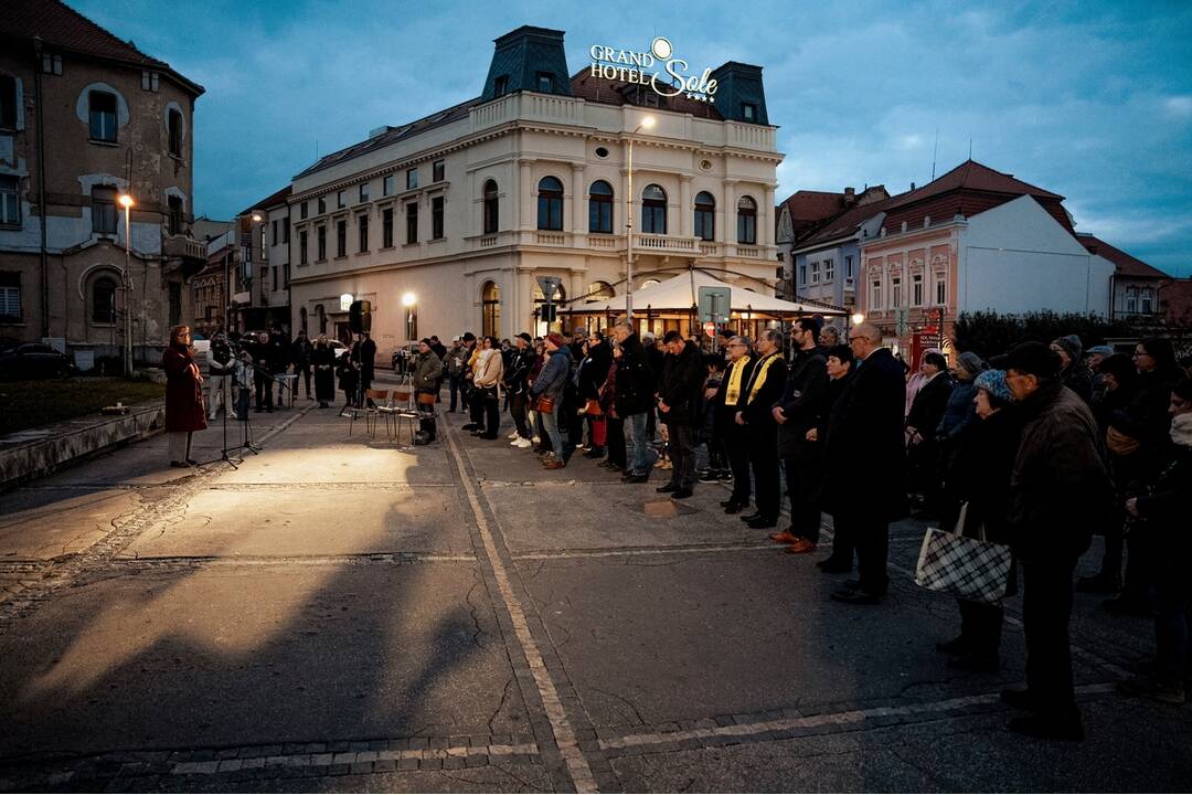 FOTO: Stretnutie v Nitre pripomenulo odkaz 17. novembra a boja za slobodu, foto 11