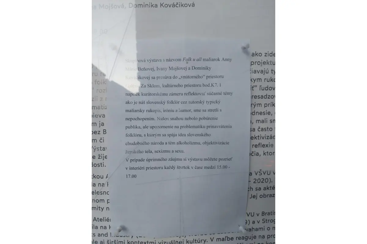 FOTO: Galéria v centre Nitry stiahla kontroverznú výstavu, pobúrila časť miestnych, foto 9