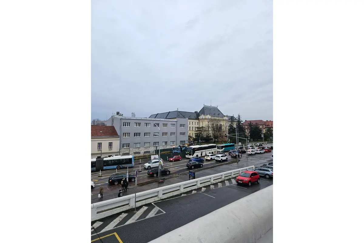 FOTO: Rekonštrukčné práce na križovatke ulíc Damborského, Štúrova a Piaristická v Nitre, foto 4