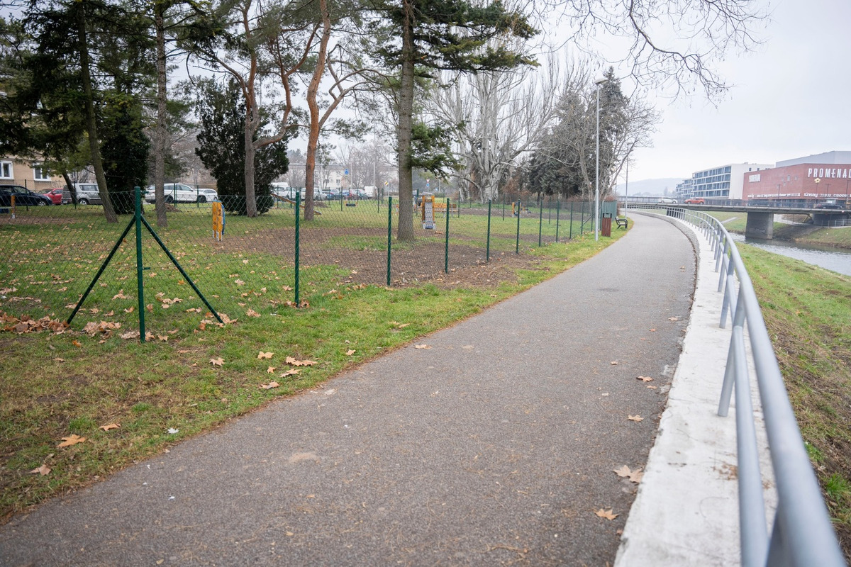 FOTO: V Nitre postavili nový výbeh pre psov. Je plný moderných prekážok a hracích prvkov, foto 4