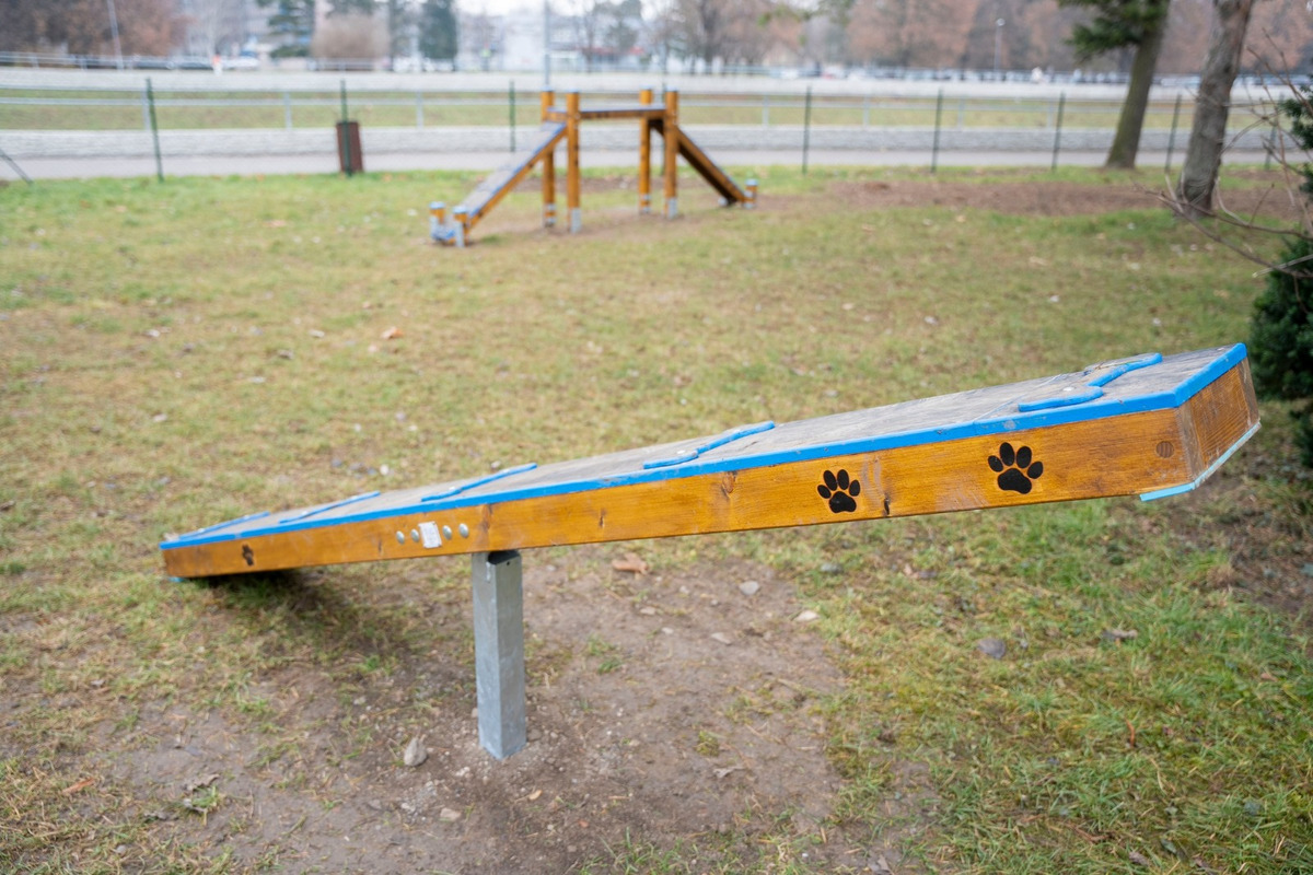 FOTO: V Nitre postavili nový výbeh pre psov. Je plný moderných prekážok a hracích prvkov, foto 10