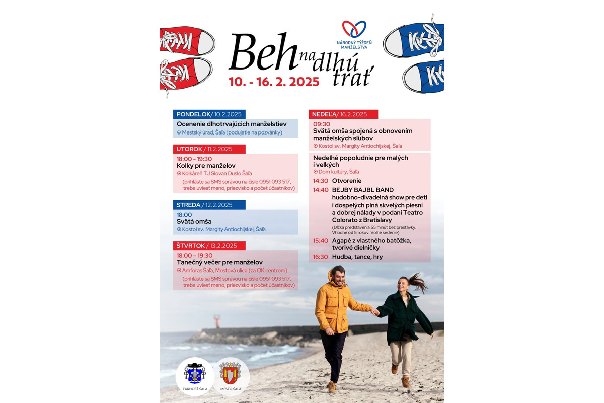 FOTO: Národný týždeň manželstva - prehľad podujatí v Nitre, Šali a Topoľčanoch, foto 2