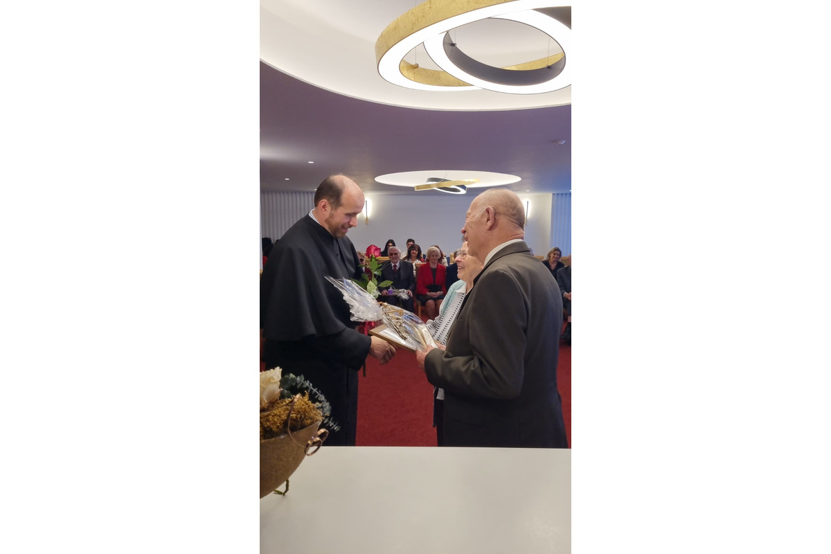 FOTO: Páry ocenené v Šali v rámci Národného týždňa manželstva, foto 16