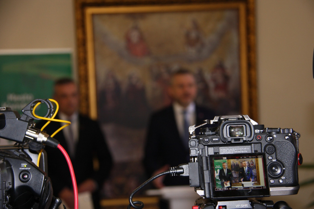 FOTO: Peter Pellegrini v Komárne, foto 1