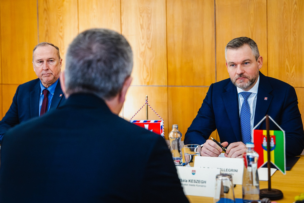 FOTO: Peter Pellegrini v Komárne, foto 3