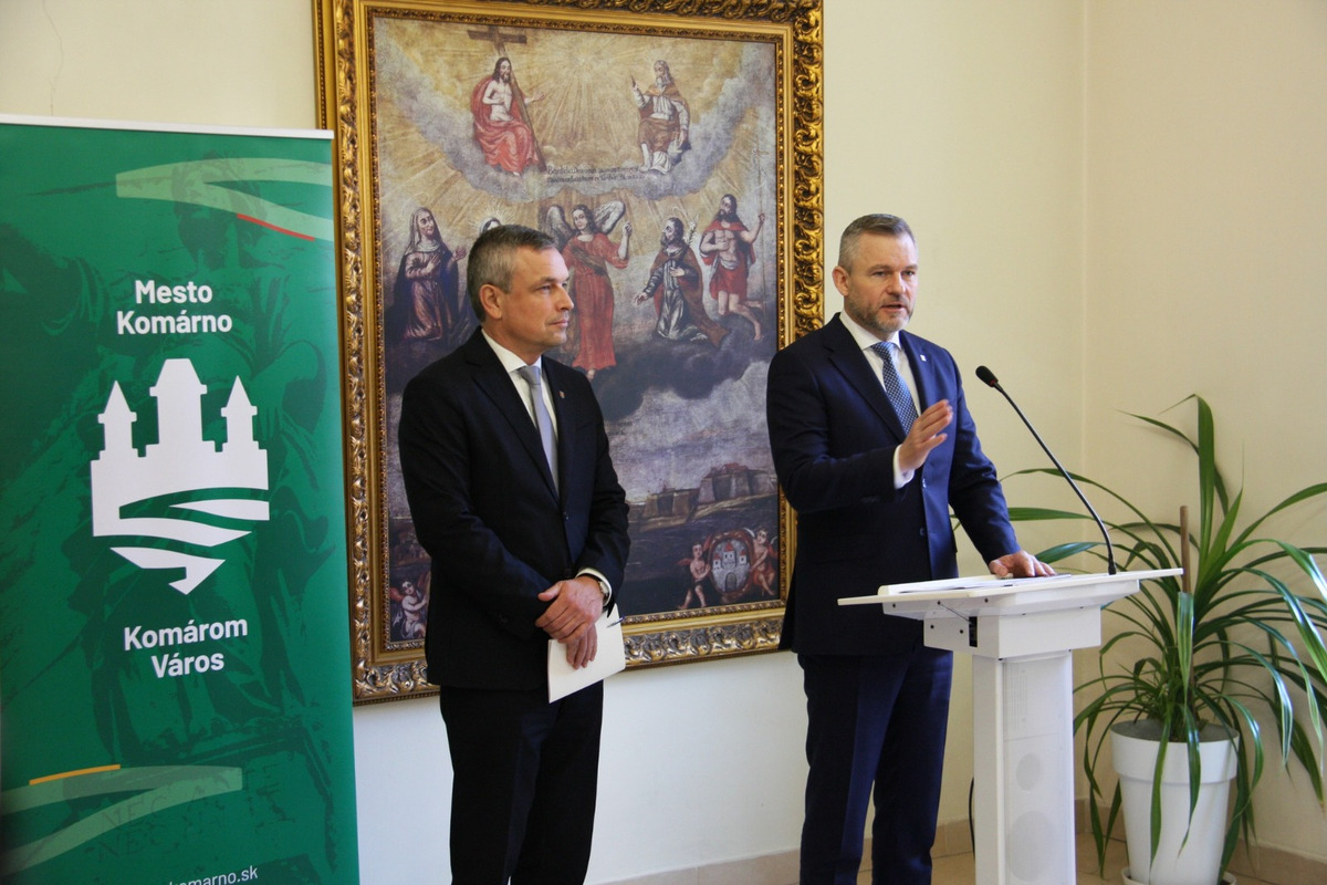 FOTO: Peter Pellegrini v Komárne, foto 7