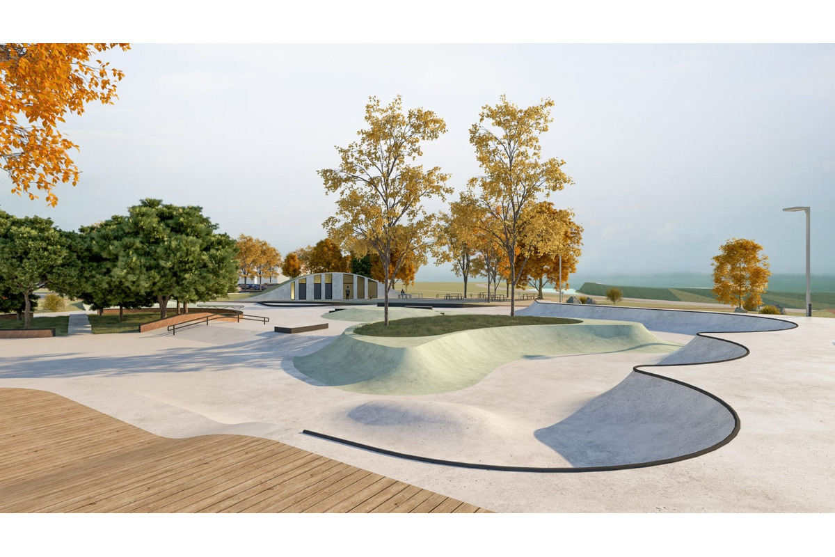FOTO: Projekt skateparku a multifunkčného areálu na Chrenovej v Nitre, foto 2