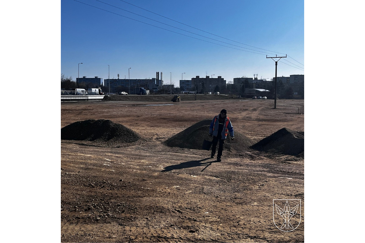 FOTO: Takto vyzerá výstavba turbo okružnej križovatky vo Vrábľoch , foto 3