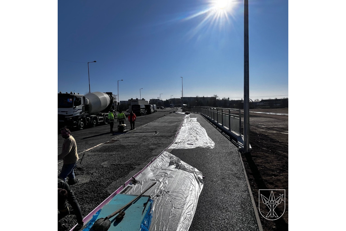 FOTO: Takto vyzerá výstavba turbo okružnej križovatky vo Vrábľoch , foto 4