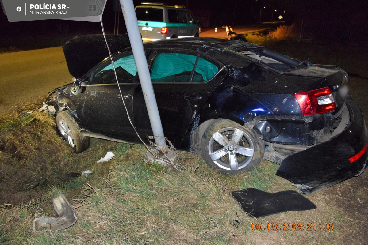 FOTO: Opití vodiči na cestách Nitrianskeho kraja, foto 1