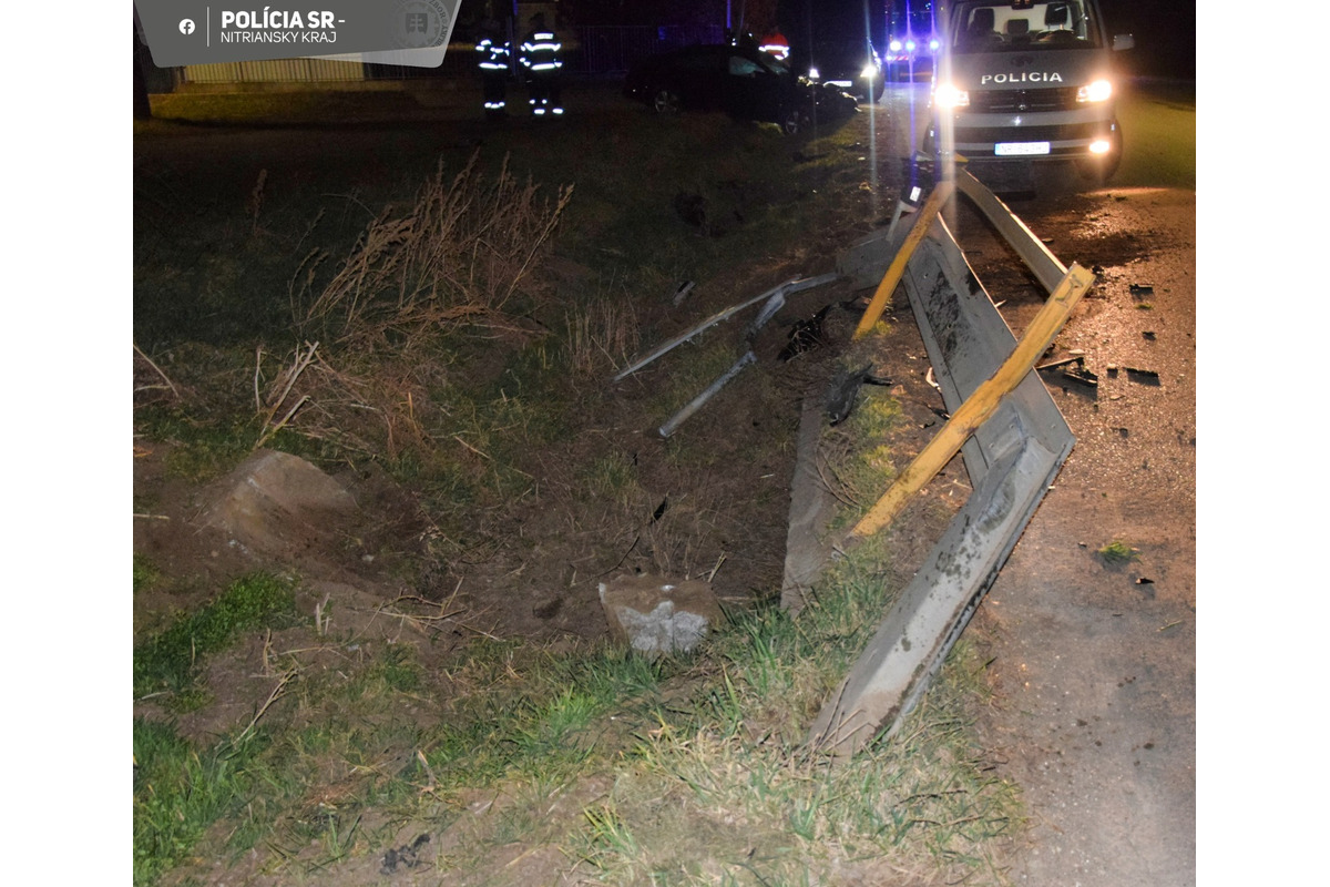 FOTO: Opití vodiči na cestách Nitrianskeho kraja, foto 2