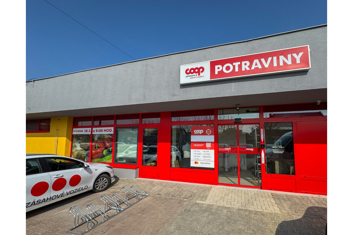 FOTO: Takto vyzerá vynovená Coop Jednota v Šuranoch, otvorená 24/7, foto 1