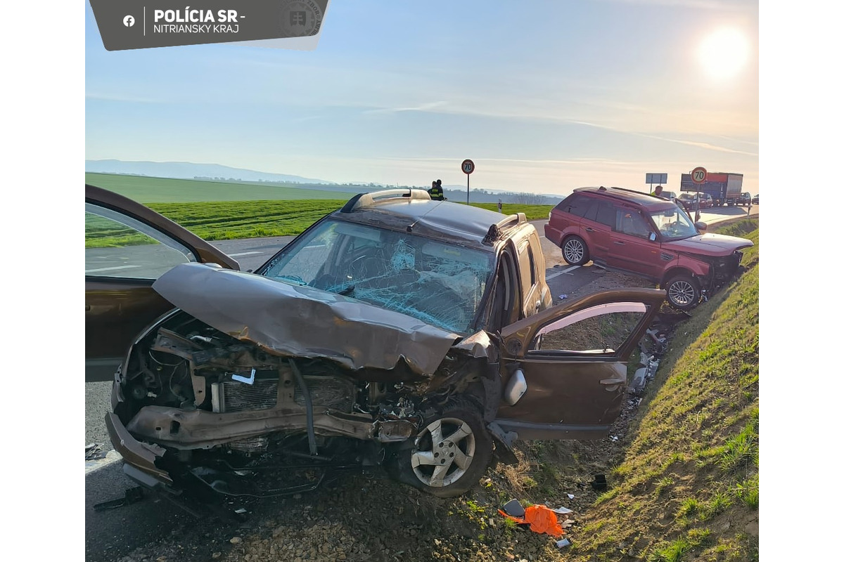FOTO: Tragická ranná nehoda pri Vrábľoch, foto 4