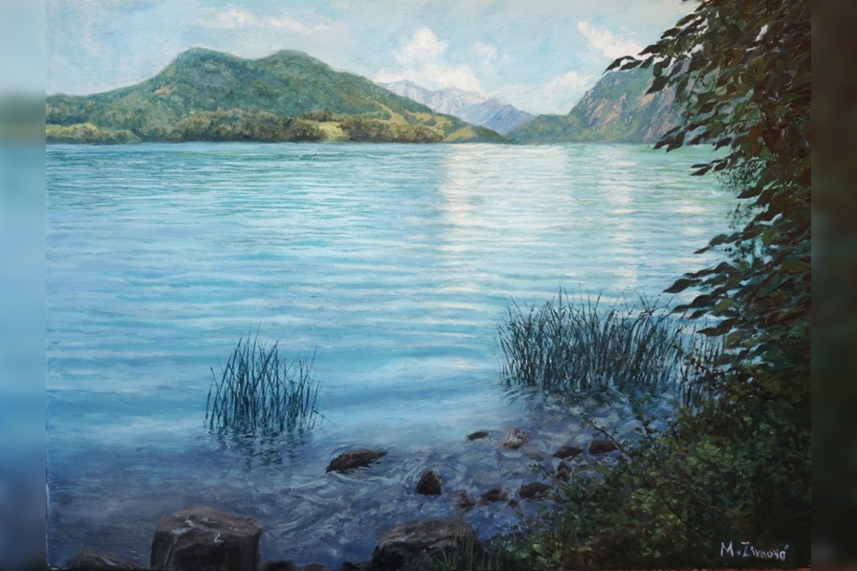 FOTO: Diela nitrianskej maliarky Moniky Zimovej, foto 1