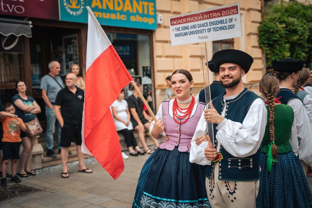 FOTO: Medzinárodný folklórny festival Akademická Nitra 2025 v obrazoch, foto 4