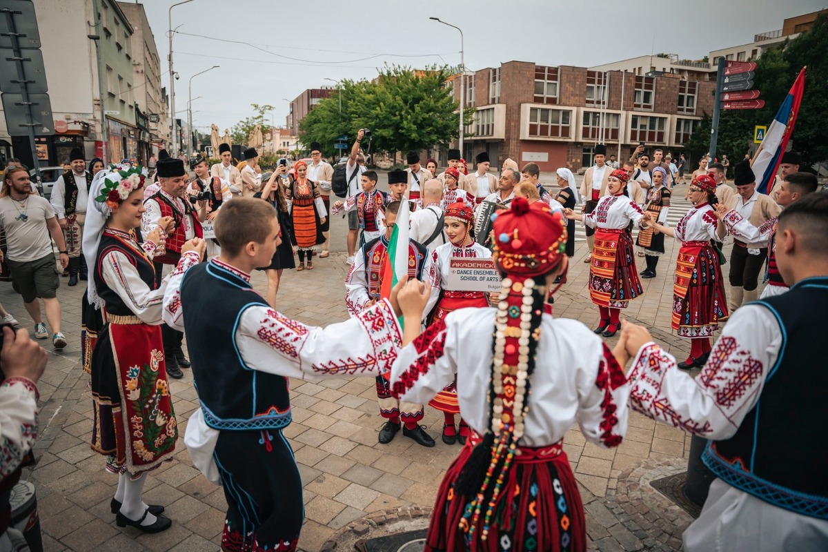 FOTO: Medzinárodný folklórny festival Akademická Nitra 2025 v obrazoch, foto 13