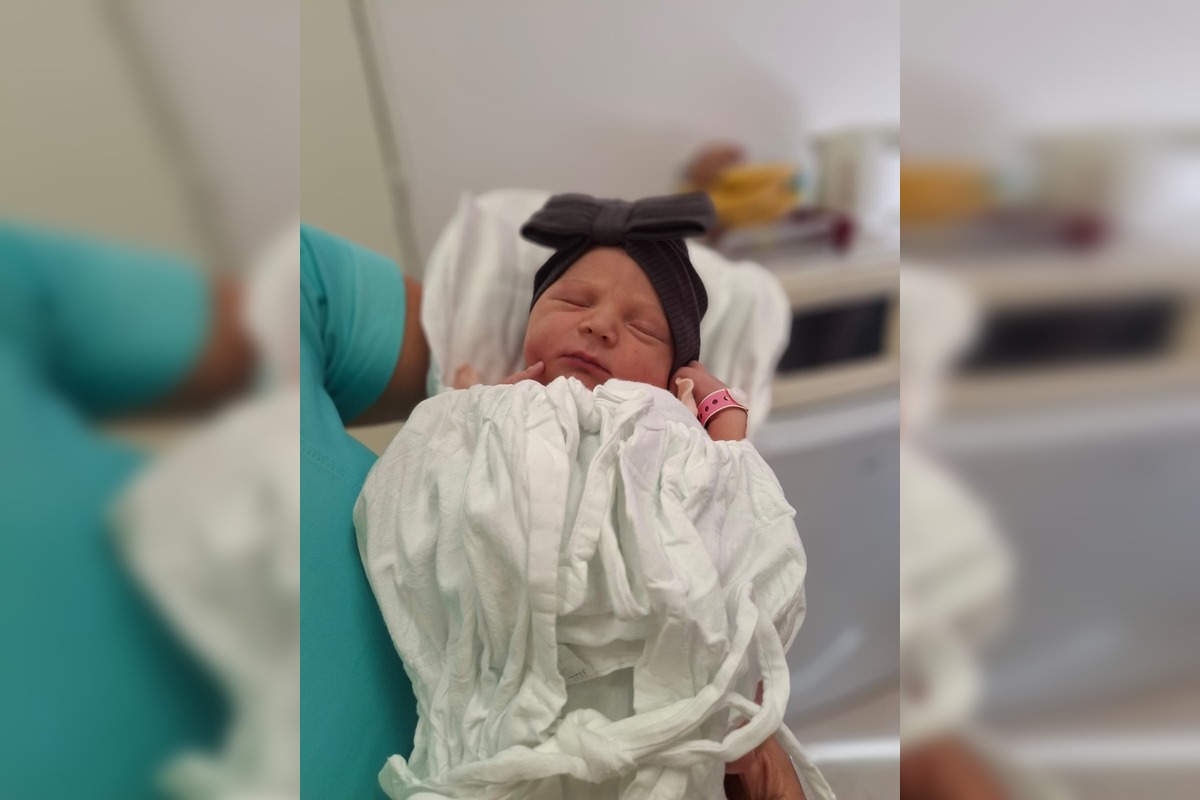 FOTO: Tamarka je 500. bábätko narodené v roku 2025 v levickej nemocnici, foto 1