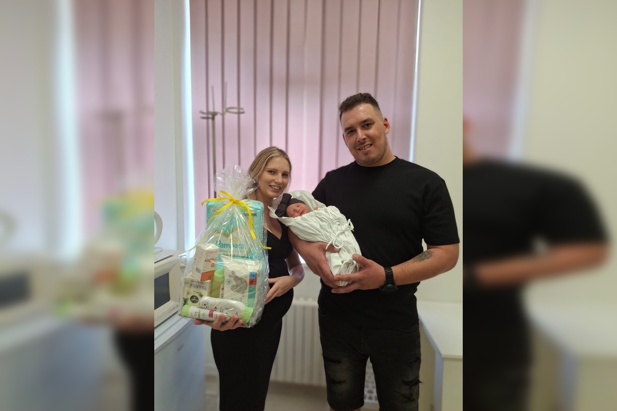 FOTO: Tamarka je 500. bábätko narodené v roku 2025 v levickej nemocnici, foto 3