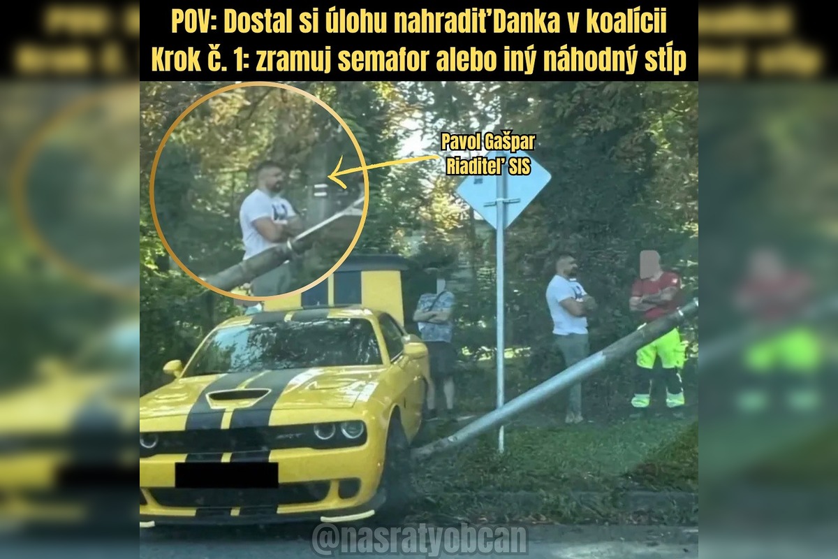 FOTO: Havária šéfa SIS Gašpara sa stala terčom satirických stránok. Pozrite si výber tých najlepších memečiek, foto 4