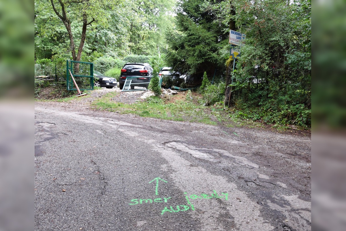 FOTO: Divoký víkend na cestách Nitrianskeho kraja. Audi skončilo v plote, Daewoo v strome, foto 2