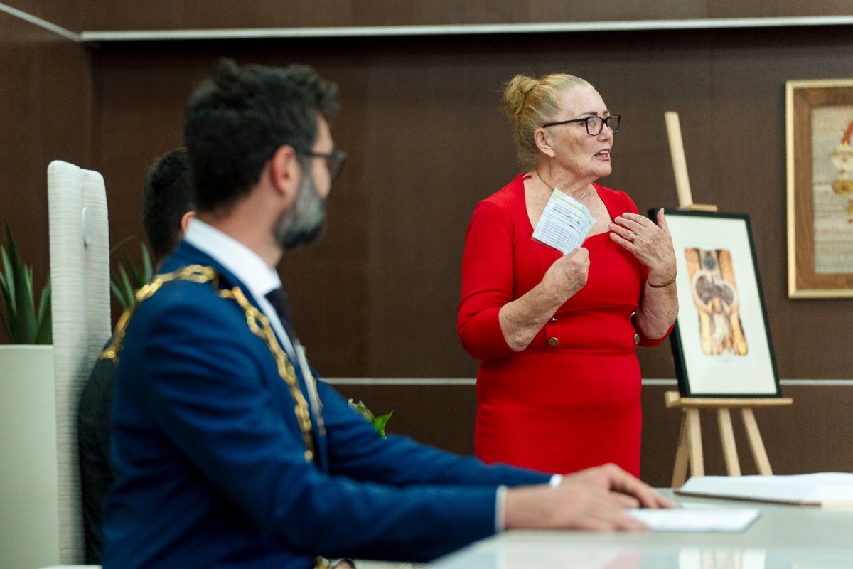FOTO: Poetka a jubilantka Drahomíra Pechočiaková z Nitry dostala cenu za celoživotné dielo, vydala už viac ako 60 kníh, foto 4